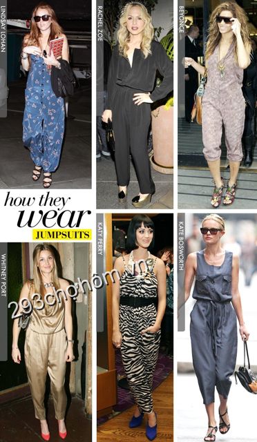 Jumpsuit thời trang xu hướng - Vải thời trang 293 Chợ Hôm